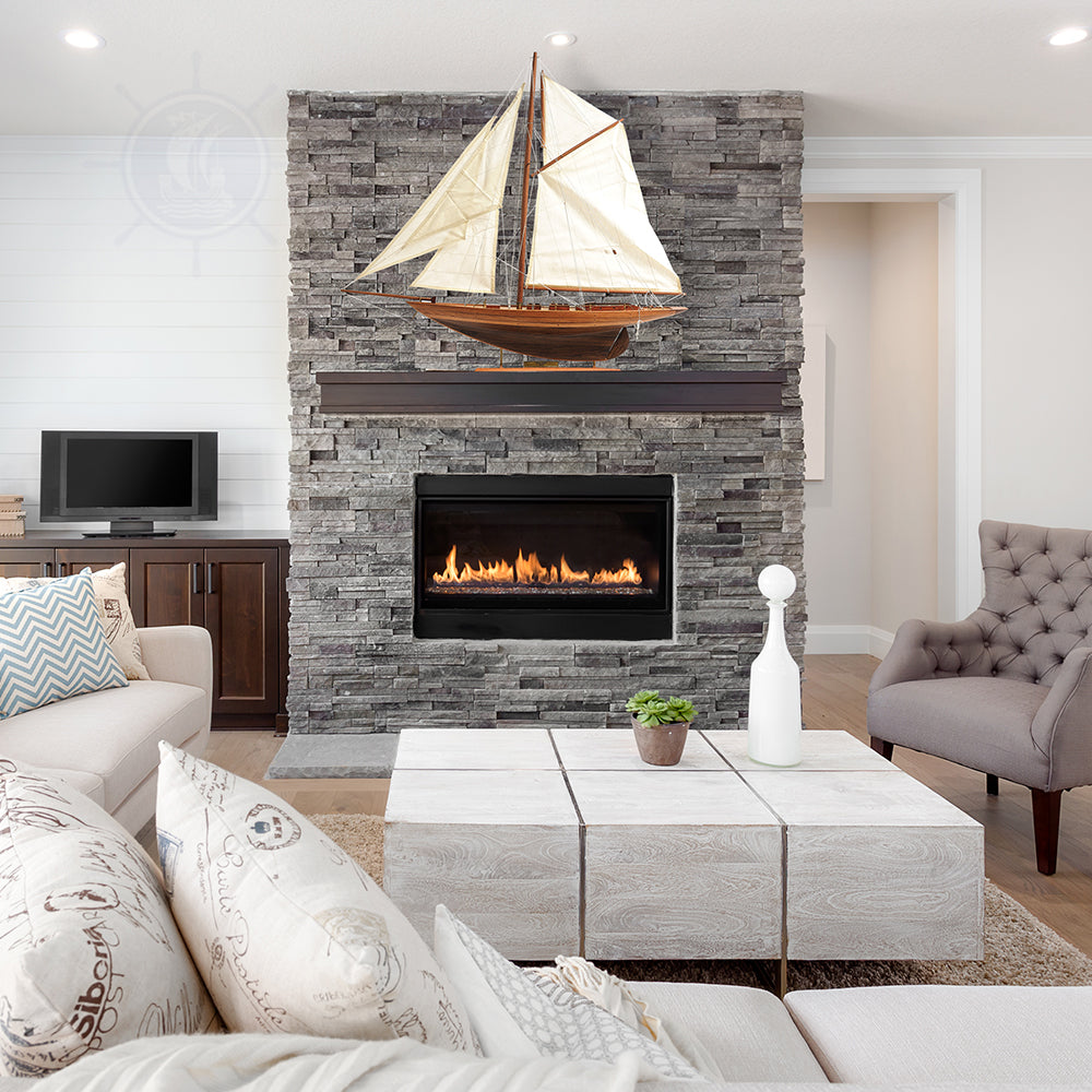 PEN DUICK Model Yacht Small | Fully Assembled Wooden Ship Model For Wholesale