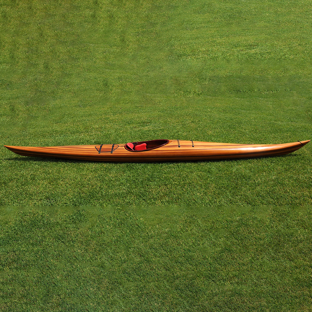 FAST KAYAK 18' HIGH DECK | Wooden Kayak | Boat | Canoe with Paddles for fishing and water sports For Wholesale