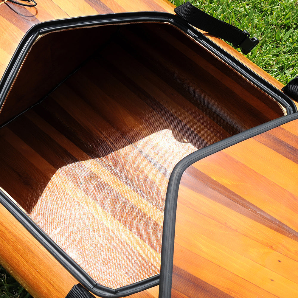 FAST KAYAK 18' HIGH DECK | Wooden Kayak | Boat | Canoe with Paddles for fishing and water sports For Wholesale