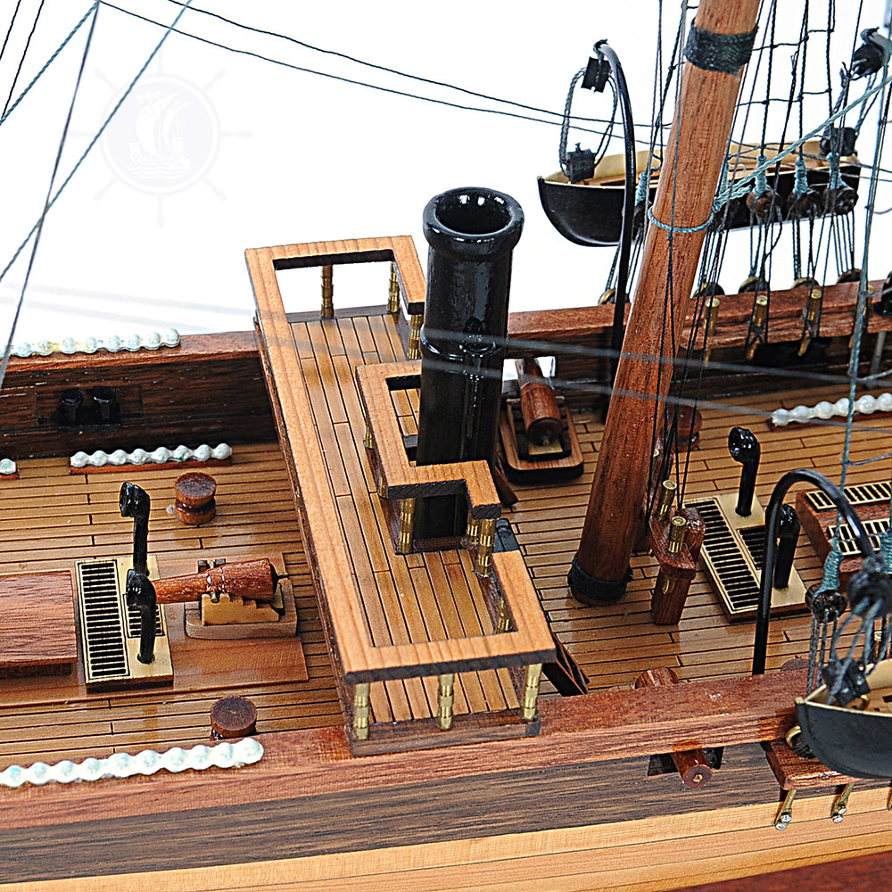 CSS ALABAMA MODEL SHIP W/O SAIL | High-quality | Fully Assembled Wooden Ship Models For Wholesale