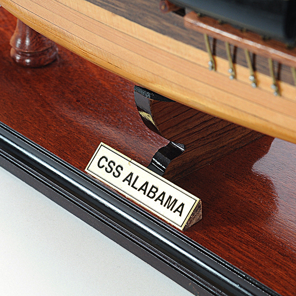CSS ALABAMA MODEL SHIP W/O SAIL | High-quality | Fully Assembled Wooden Ship Models For Wholesale