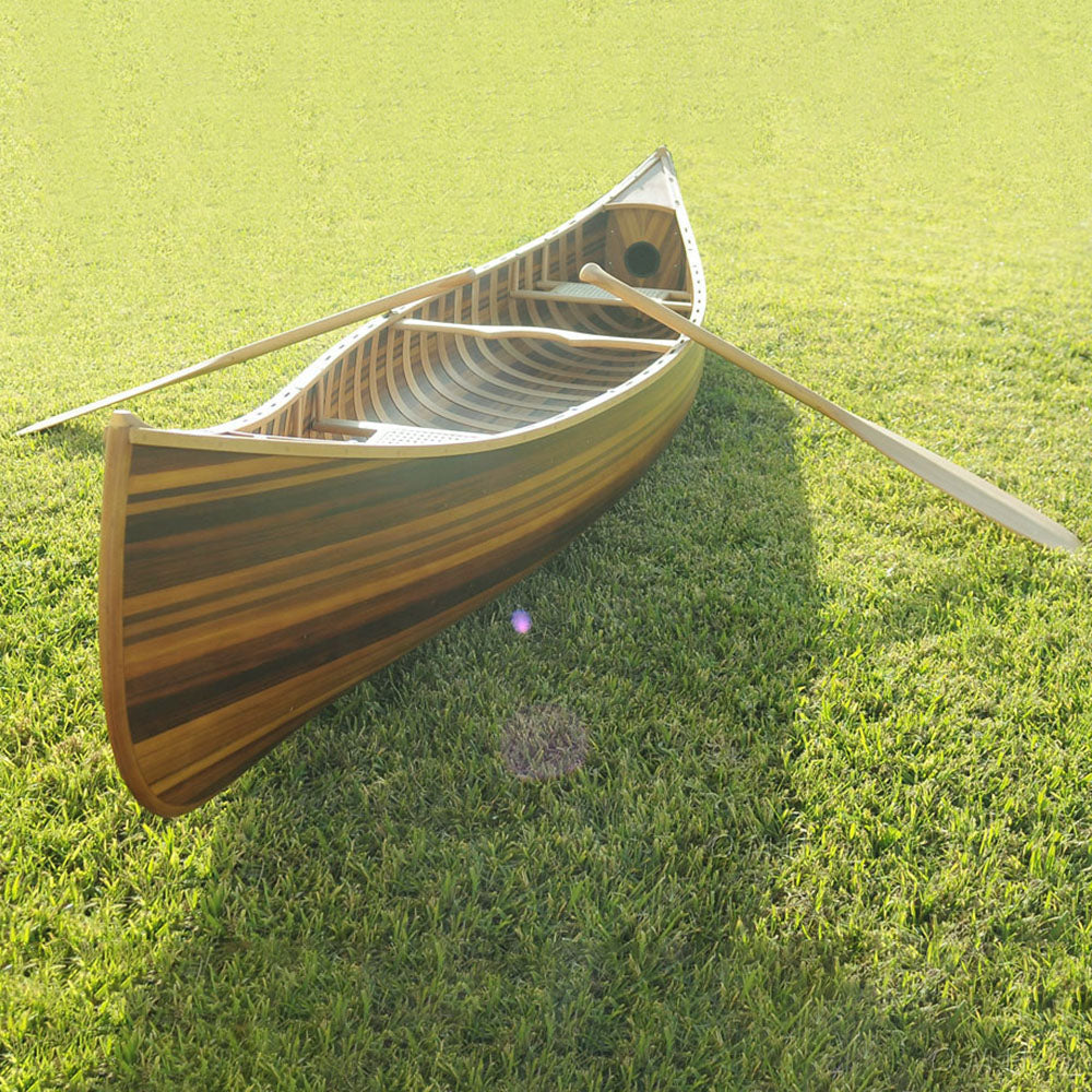 CANOE WITH RIBS CURVED BOW MATTE FINISHED | Wooden Kayak | Boat | Canoe with Paddles for fishing and water sports For Wholesale
