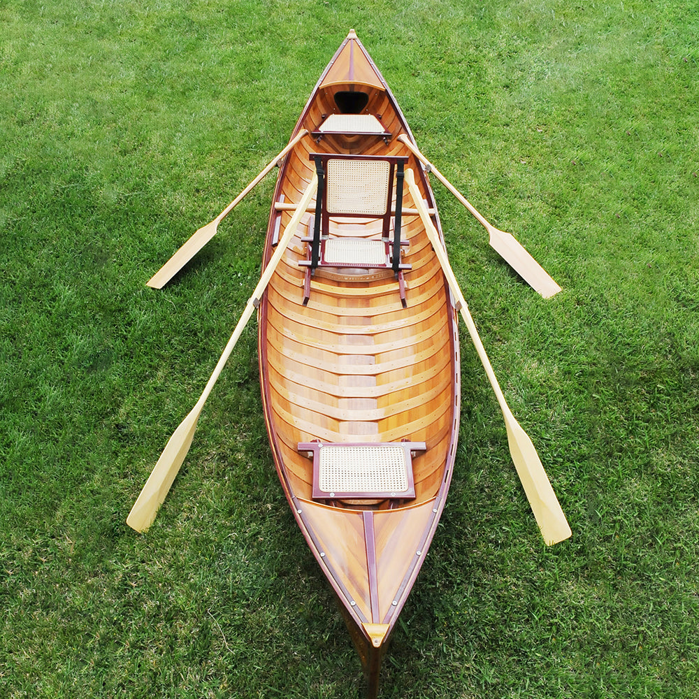 TRADITIONAL CANOE WITH RIBS | Wooden Kayak | Boat | Canoe with Paddles for fishing and water sports For Wholesale