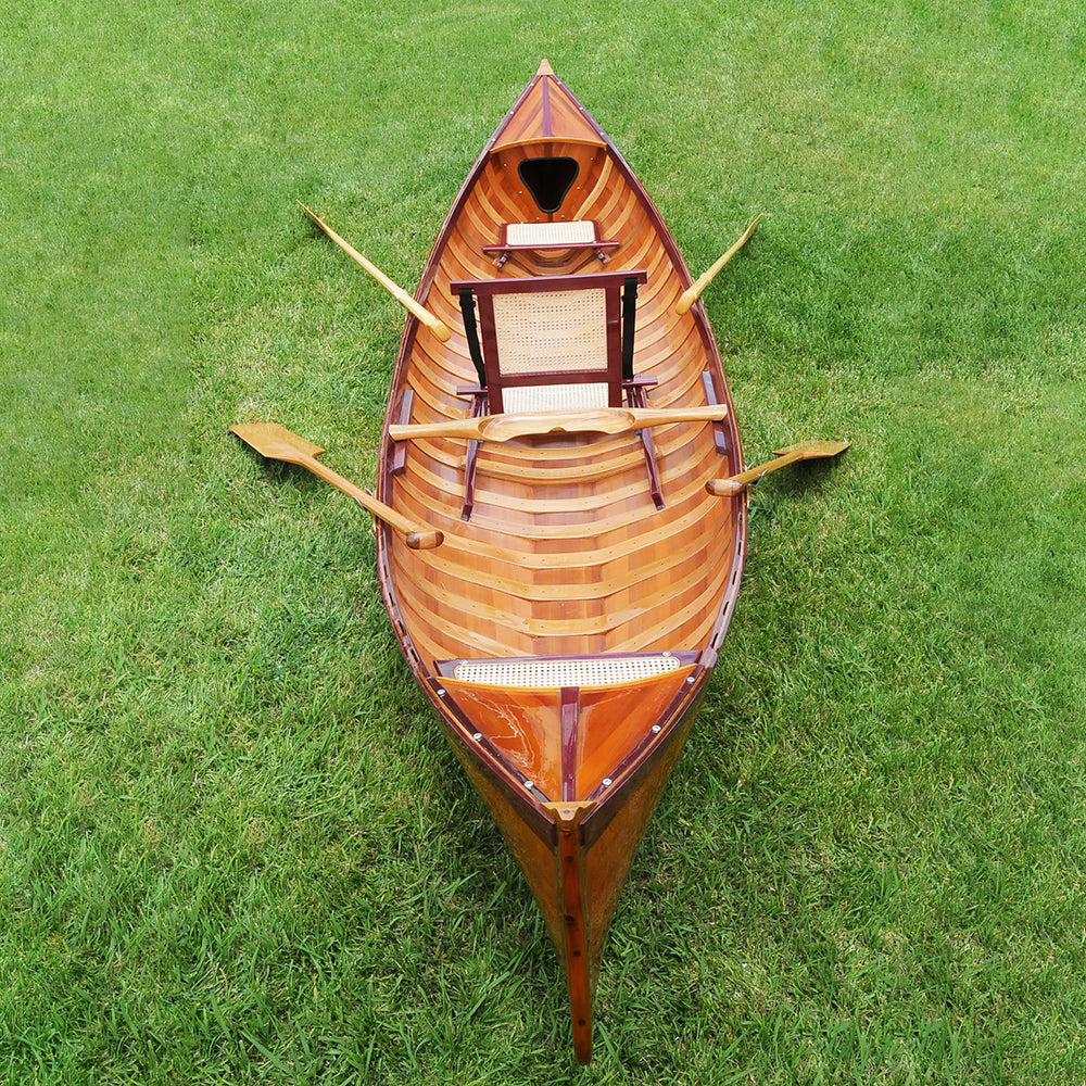 TRADITIONAL CANOE WITH RIBS | Wooden Kayak | Boat | Canoe with Paddles for fishing and water sports For Wholesale