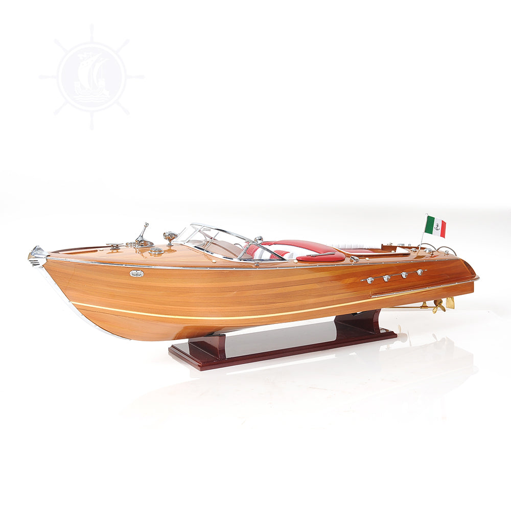 AQUARAMA MODEL BOAT EXCLUSIVE EDITION WITH DISPLAY CASE| High-quality | Fully Assembled Wooden Model boats