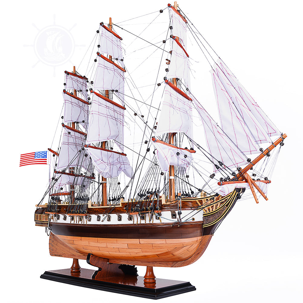 USS CONSTELLATION MODEL SHIP MEDIUM | High-quality | Fully Assembled Wooden Ship Models For Wholesale