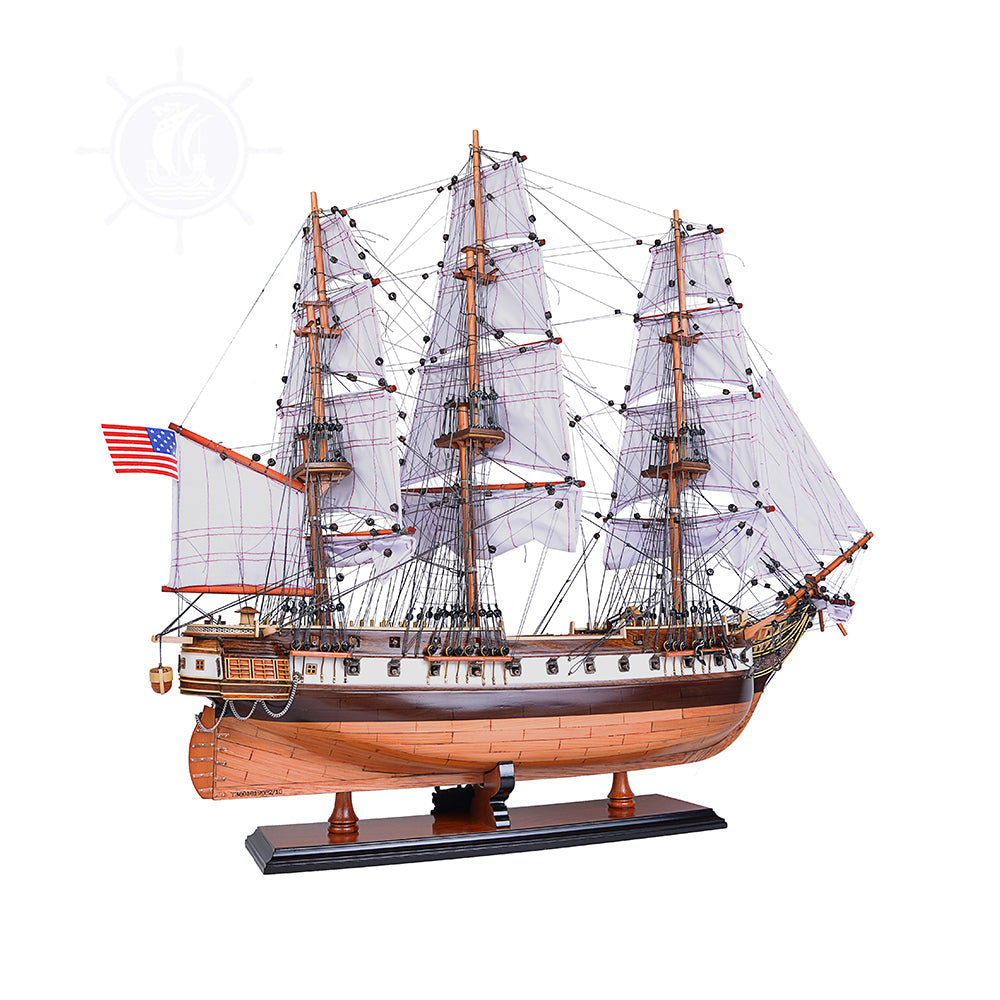 USS CONSTELLATION MODEL SHIP MEDIUM | High-quality | Fully Assembled Wooden Ship Models For Wholesale