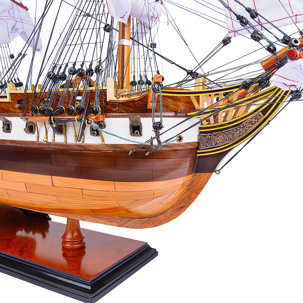 USS CONSTELLATION MODEL SHIP MEDIUM | High-quality | Fully Assembled Wooden Ship Models For Wholesale