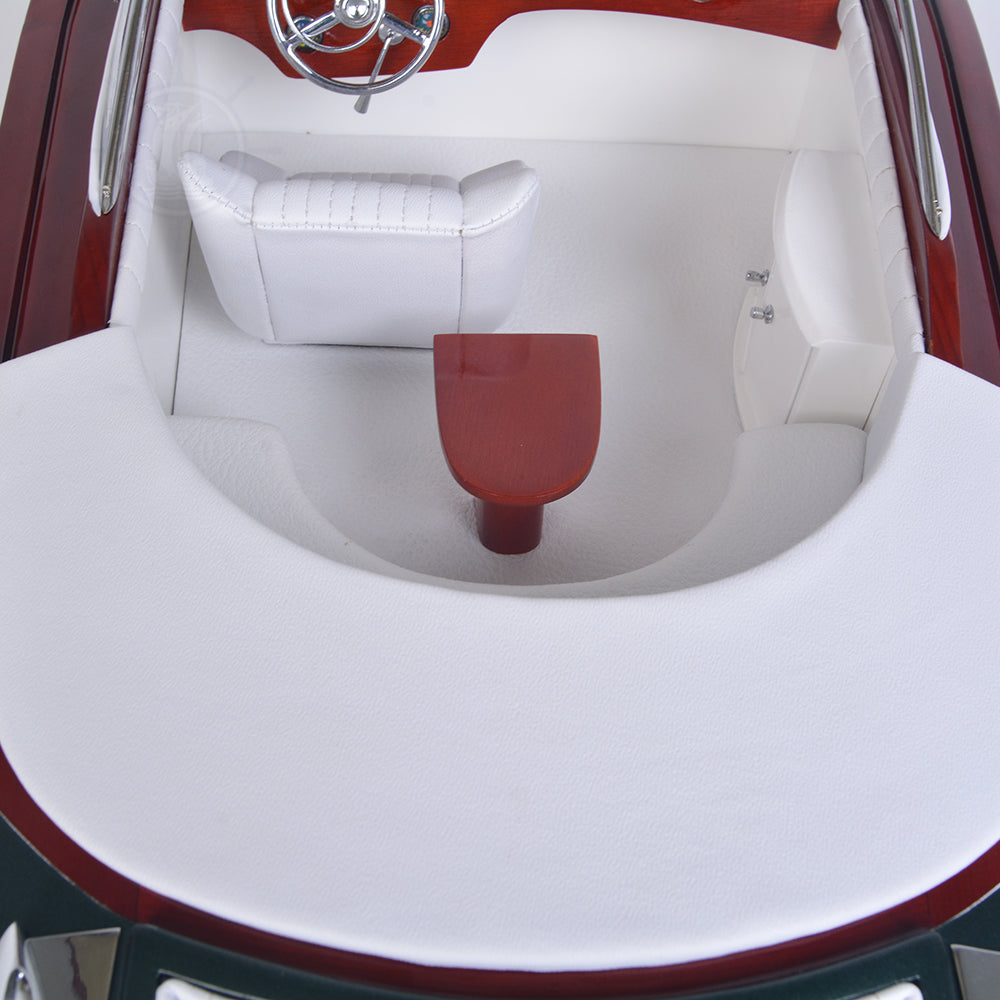 RIVA AQUARIVA PAINTED L90 | High-quality | Fully Assembled Wooden Ship Model For Wholesale