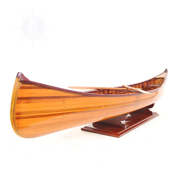 CANOE WITH RIBS MODEL L110 | High-quality | Fully Assembled Wooden Model boats For Wholesale