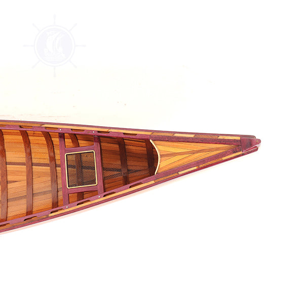 CANOE WITH RIBS MODEL L110 | High-quality | Fully Assembled Wooden Model boats For Wholesale