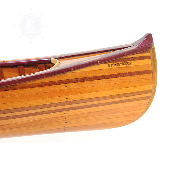 CANOE WITH RIBS MODEL L110 | High-quality | Fully Assembled Wooden Model boats For Wholesale