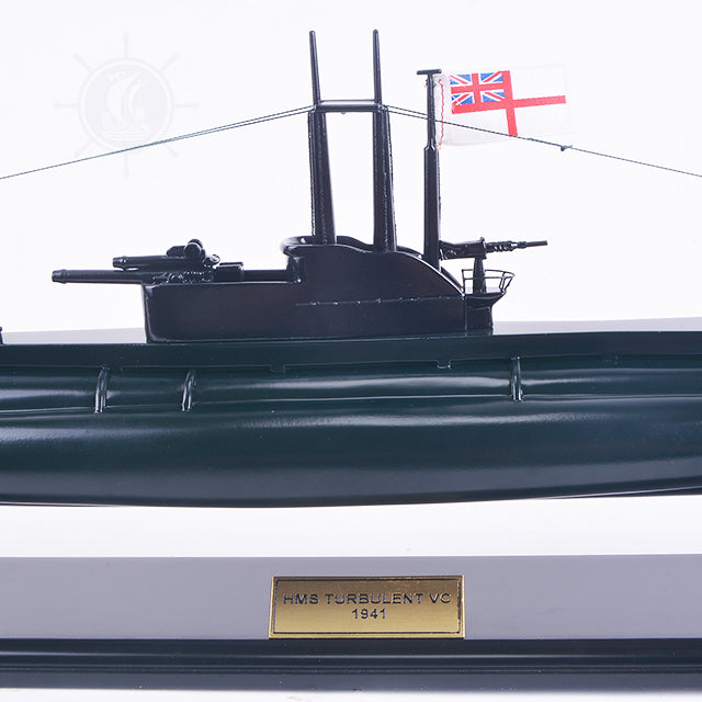 HMS Turbulent Submarine 75 cm | Wooden Kayak | Boat | Canoe with Paddles for fishing and water sports For Wholesale