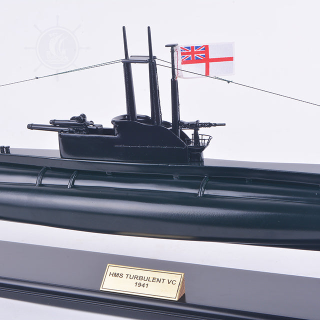 HMS Turbulent Submarine 75 cm | Wooden Kayak | Boat | Canoe with Paddles for fishing and water sports For Wholesale