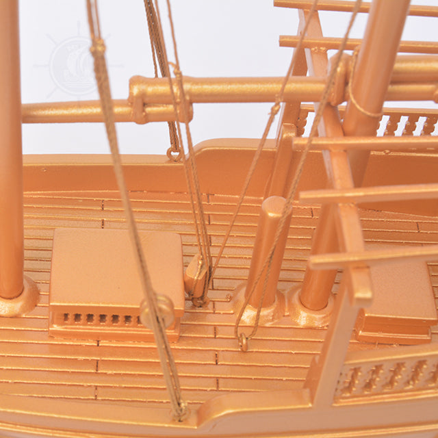 GOLDEN DHOW L30 | High-quality | Fully Assembled Wooden Model boats For Wholesale