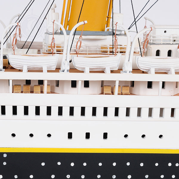 TITANIC MUSEUM QUALITY L100 | High-quality Cruiser| Fully Assembled Wooden Model Ship For Wholesale