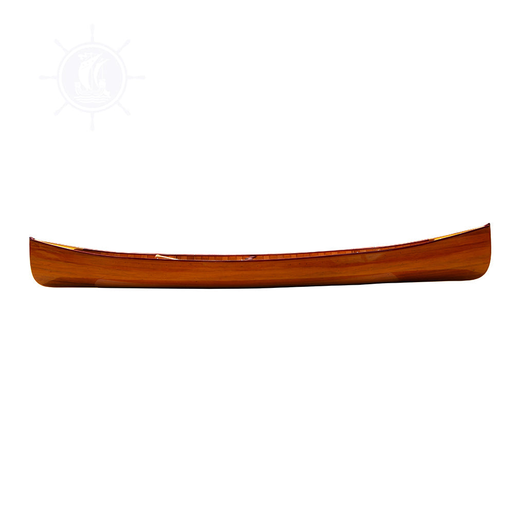 WOODEN CANOE WITH RIBS 16 MAHOGANY | Wooden Kayak | Boat | Canoe with Paddles for fishing and water sports For Wholesale