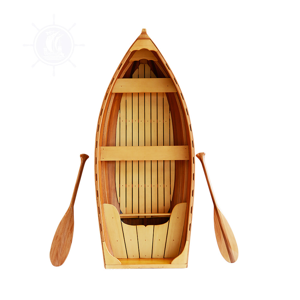 WHITEHALL DINGHY 5-FOOT DISPLAY | High-quality | Fully Assembled Wooden Ship Model For Wholesale