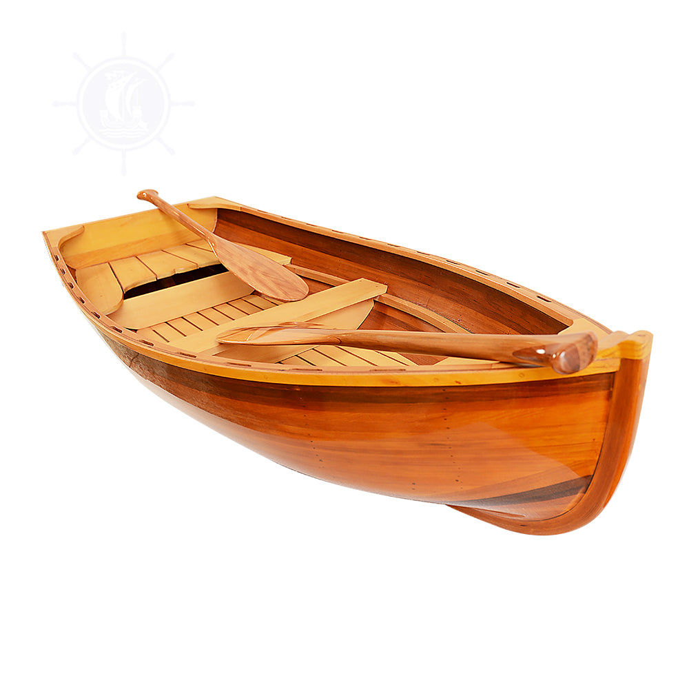 WHITEHALL DINGHY 5-FOOT DISPLAY | High-quality | Fully Assembled Wooden Ship Model For Wholesale