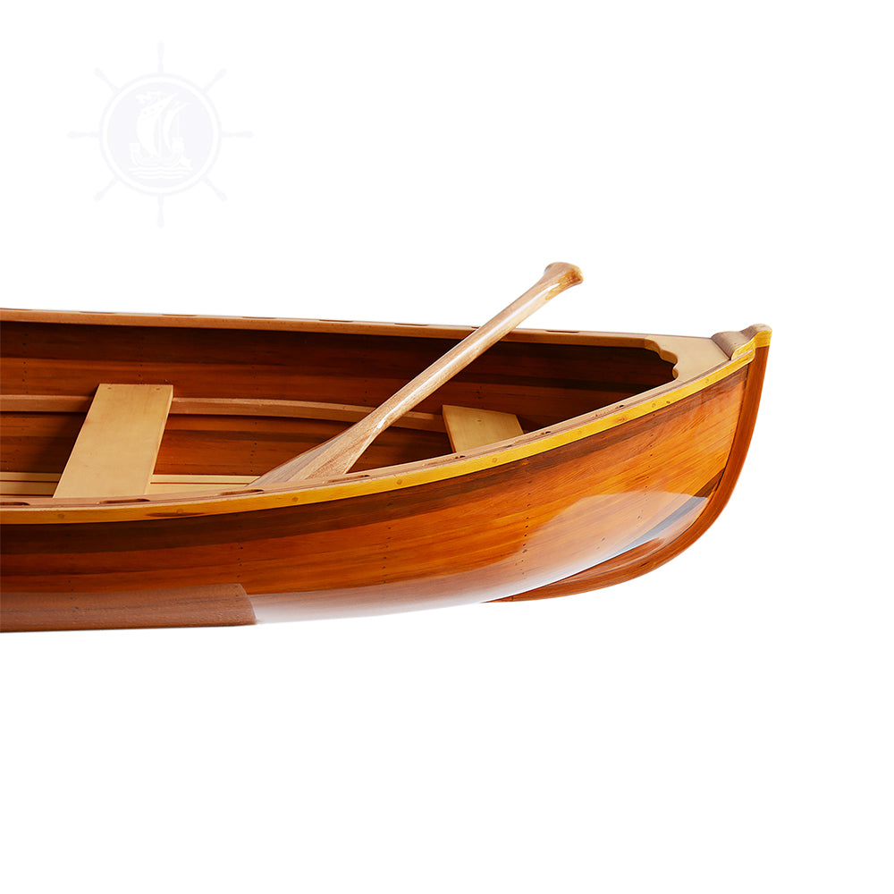 WHITEHALL DINGHY 5-FOOT DISPLAY | High-quality | Fully Assembled Wooden Ship Model For Wholesale