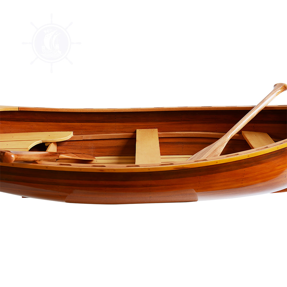 WHITEHALL DINGHY 5-FOOT DISPLAY | High-quality | Fully Assembled Wooden Ship Model For Wholesale