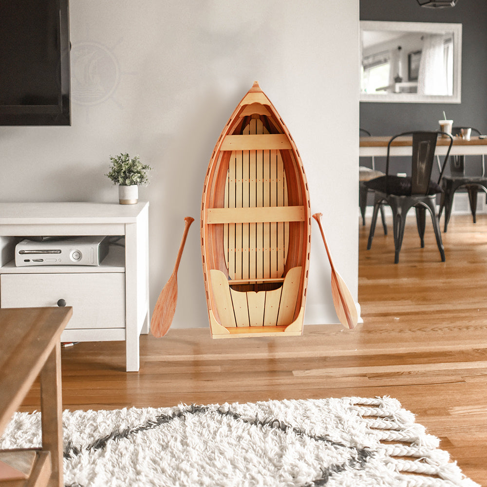 WHITEHALL DINGHY 5-FOOT DISPLAY | High-quality | Fully Assembled Wooden Ship Model For Wholesale