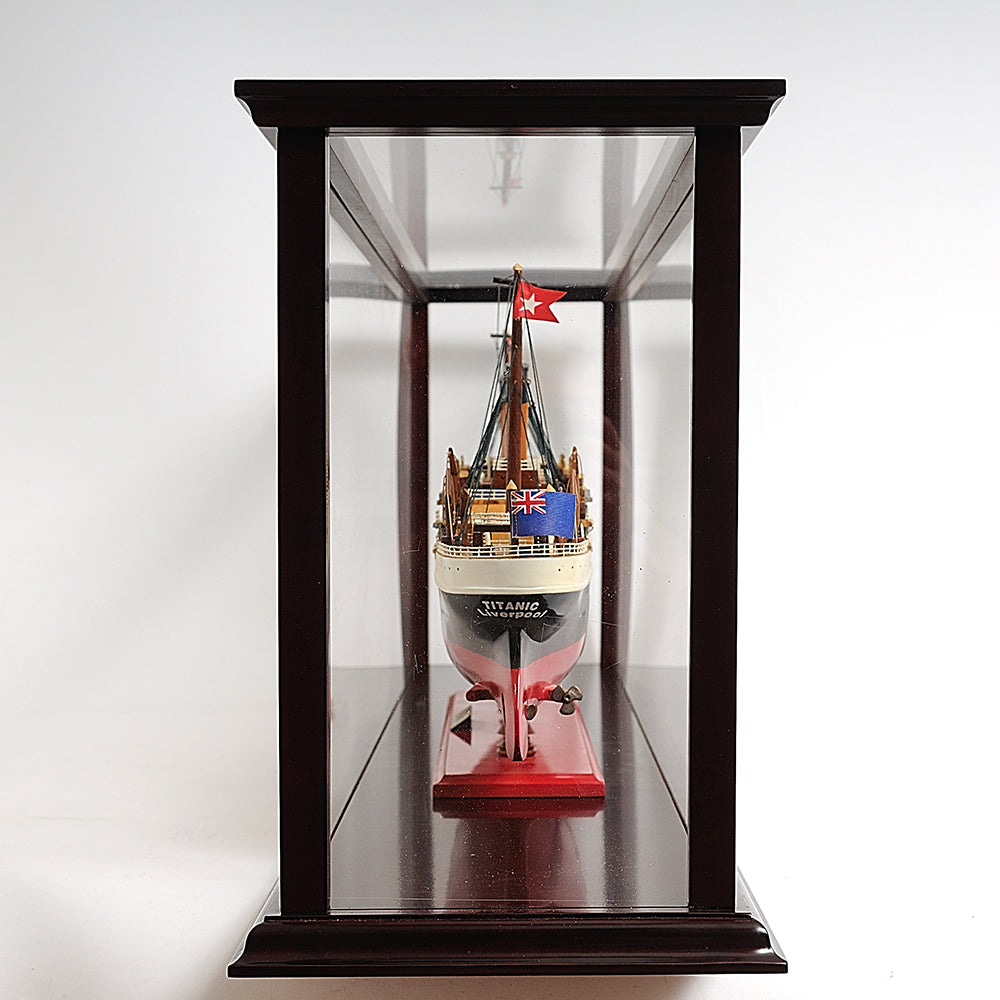 CRUISE SHIP DISPLAY CASE LARGE | HIGH QUALITY DISPLAY CASE FOR MODEL SHIP | Multi sizes and style available For Wholesale