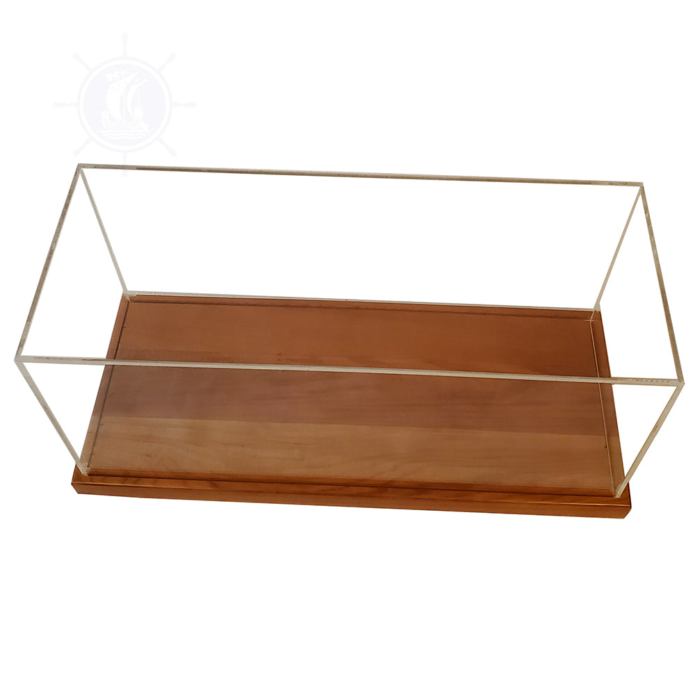 DISPLAY CASE FOR MIDSIZE SPEEDBOAT | HIGH QUALITY DISPLAY CASE FOR MODEL SHIP | Multi sizes and style available For Wholesale