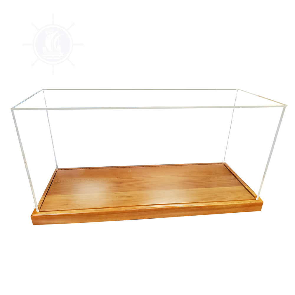 DISPLAY CASE FOR MIDSIZE SPEEDBOAT | HIGH QUALITY DISPLAY CASE FOR MODEL SHIP | Multi sizes and style available For Wholesale
