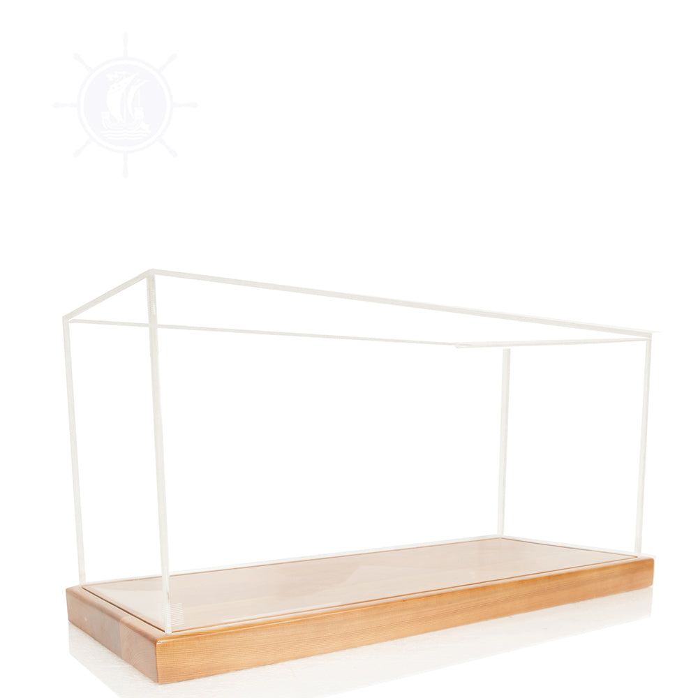 DISPLAY CASE FOR MIDSIZE SPEEDBOAT | HIGH QUALITY DISPLAY CASE FOR MODEL SHIP | Multi sizes and style available For Wholesale