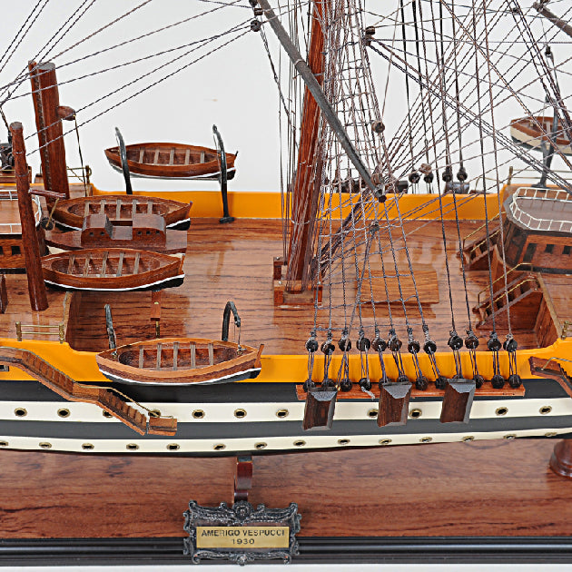 AMERIGO VESPUCCI NEW DESIGN L80 | High-quality | Fully Assembled Wooden Ship Models For Wholesale