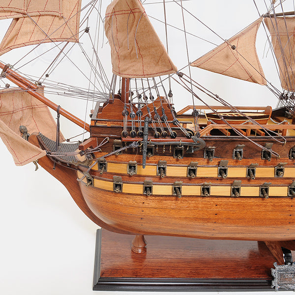LA BRETAGNE | High-quality | Fully Assembled Wooden Ship Models For Wholesale