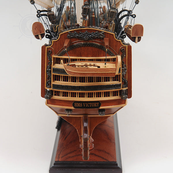 HMS VICTORY PAINTED L60 | High-quality | Fully Assembled Wooden Ship Models For Wholesale