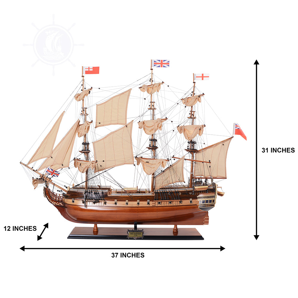 HMS Surprise Tall Ship Model