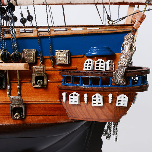 THREE HIERARCHS PAINTED L50CM | High-quality | Fully Assembled Wooden Ship Models For Wholesale