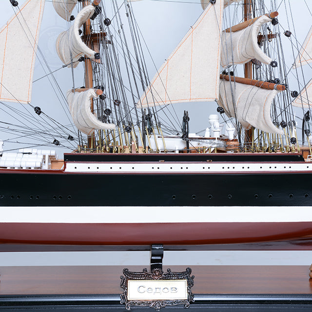 SEDOV PAINTED | High-quality | Fully Assembled Wooden Ship Models For Wholesale