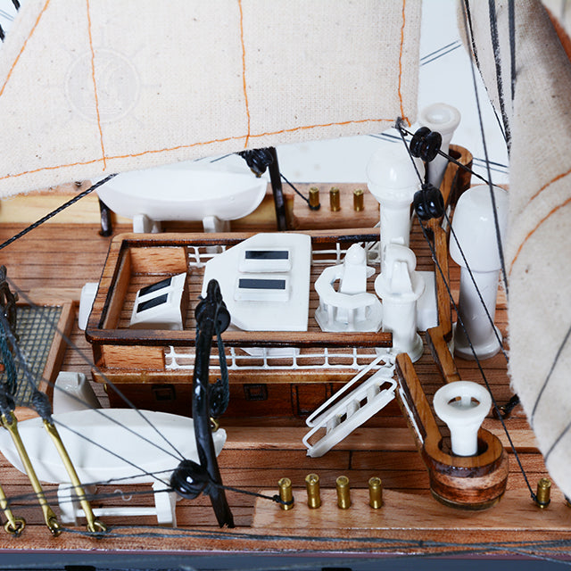 SEDOV PAINTED | High-quality | Fully Assembled Wooden Ship Models For Wholesale