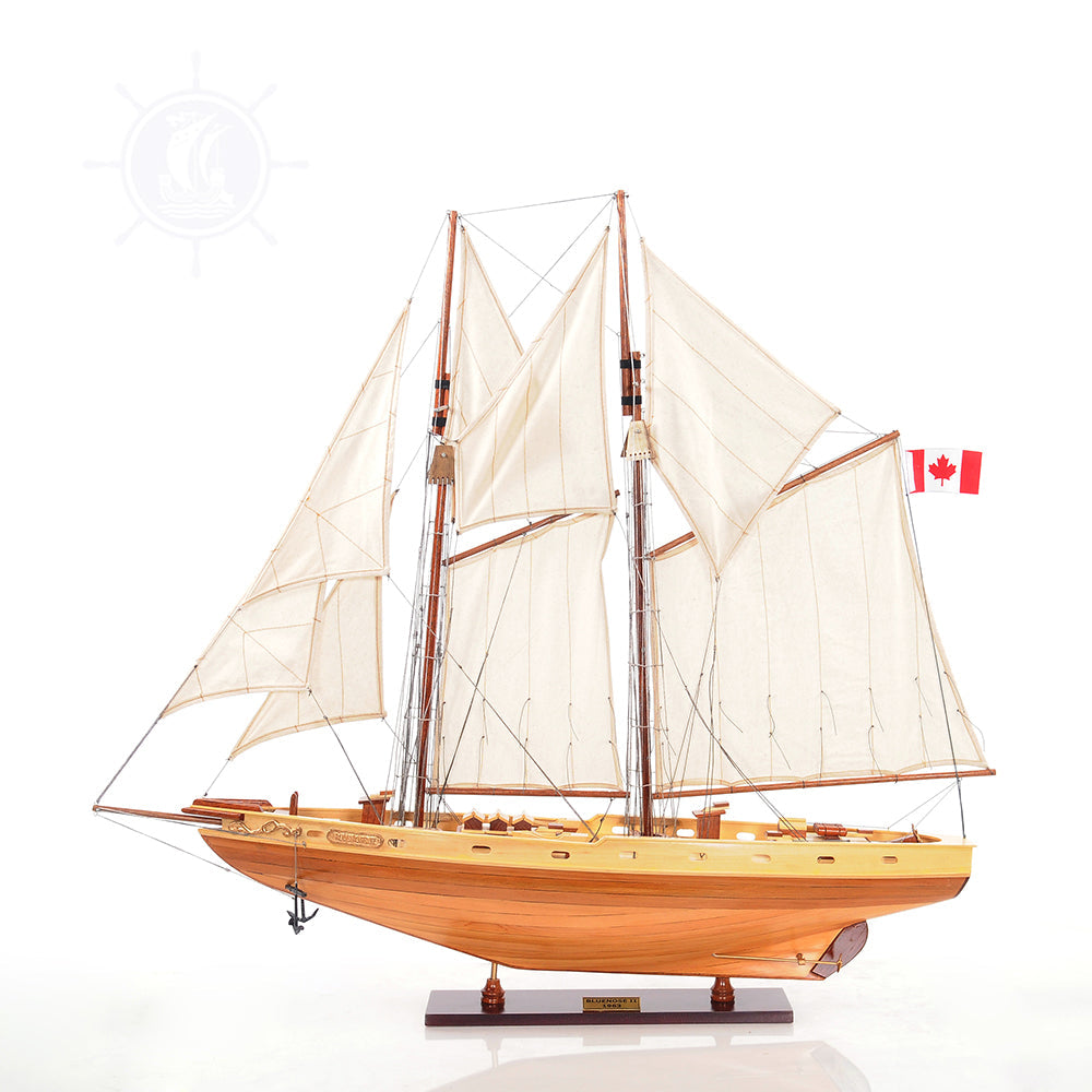 Wooden Model Sailboat