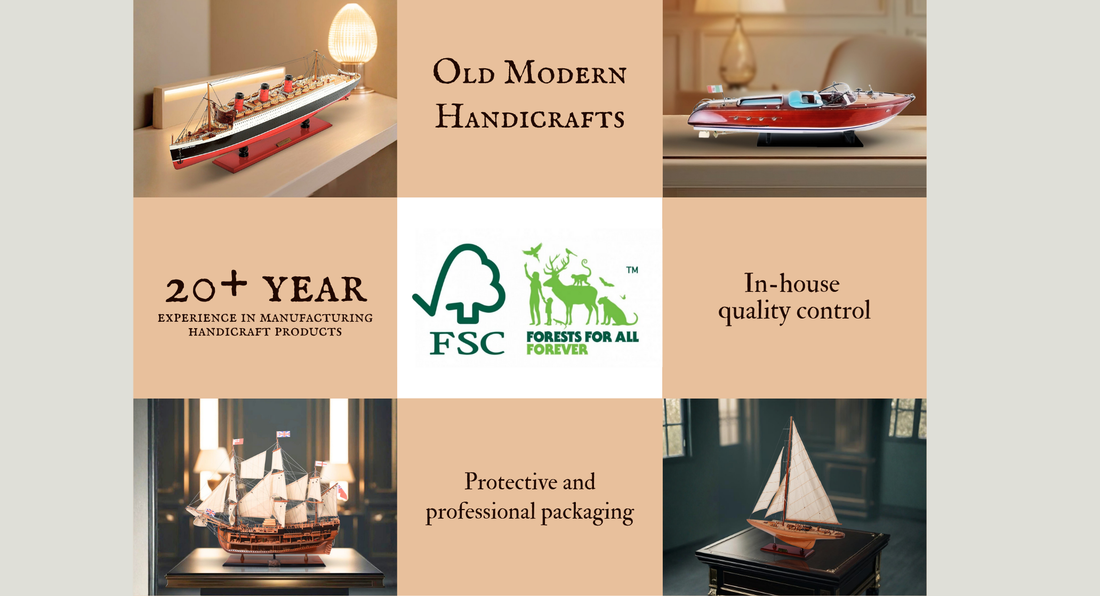 Handicrafts Wooden Model Ships and Boats Catalog List | Latest Updated 2023
