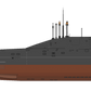 Russian K-152 Nerpa Akula-Class Submarine (Project 971) 30 Inches Model