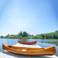 CANOE WITH RIBS CURVED BOW 10FEET | Wooden Kayak |  Boat | Canoe with Paddles for fishing and water sports For Wholesale