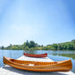 CANOE WITH RIBS CURVED BOW 10FEET | Wooden Kayak | Boat | Canoe with Paddles for fishing and water sports For Wholesale