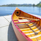 RED CANOE WITH RIBS CURVED BOW | Wooden Kayak |  Boat | Canoe with Paddles for fishing and water sports For Wholesale