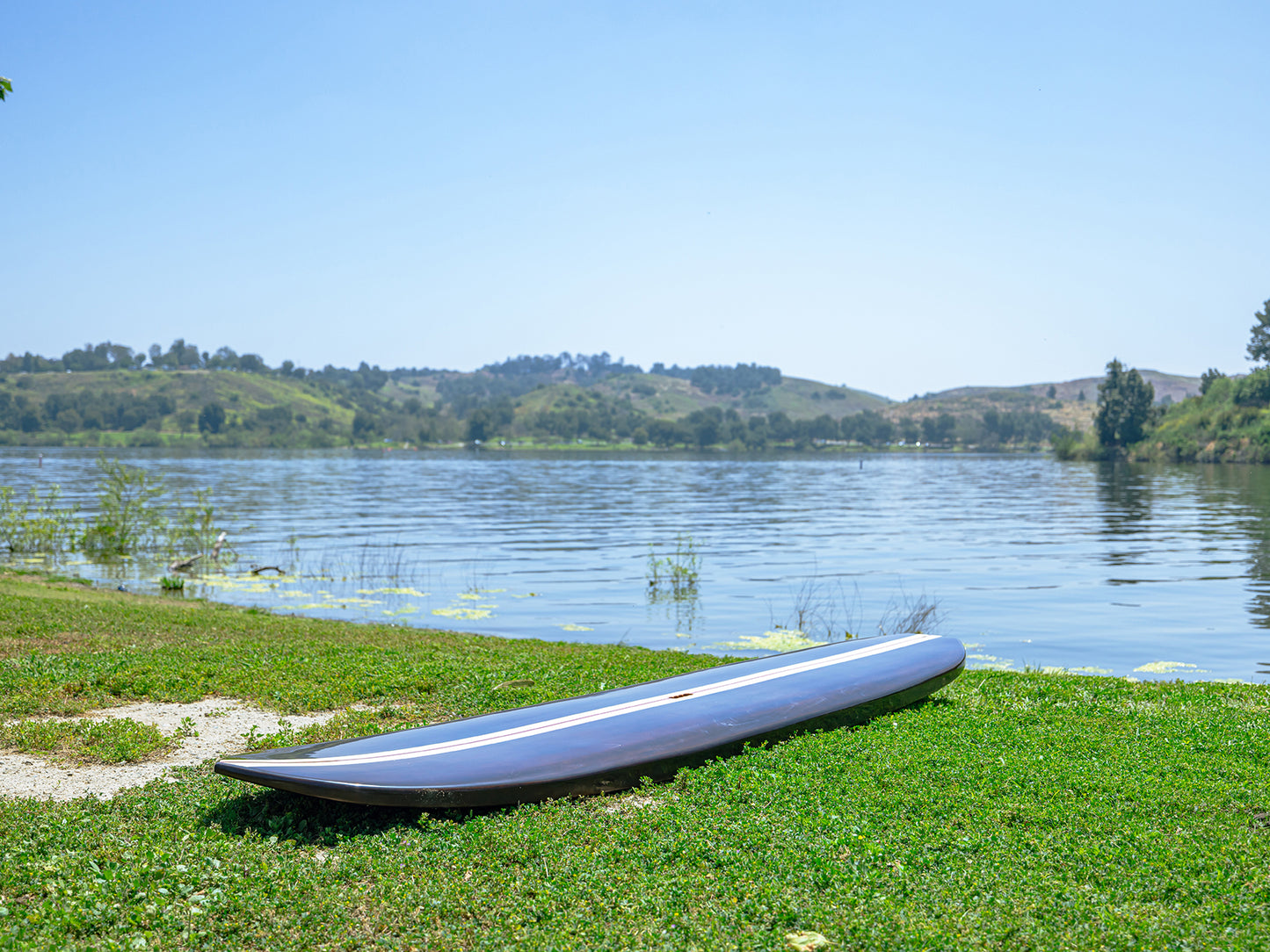 PADDLE BOARD IN DARK PAINTED WOOD 11FT WITH 1 FIN | Wooden Kayak |  Boat | Canoe with Paddles for fishing and water sports For Wholesale