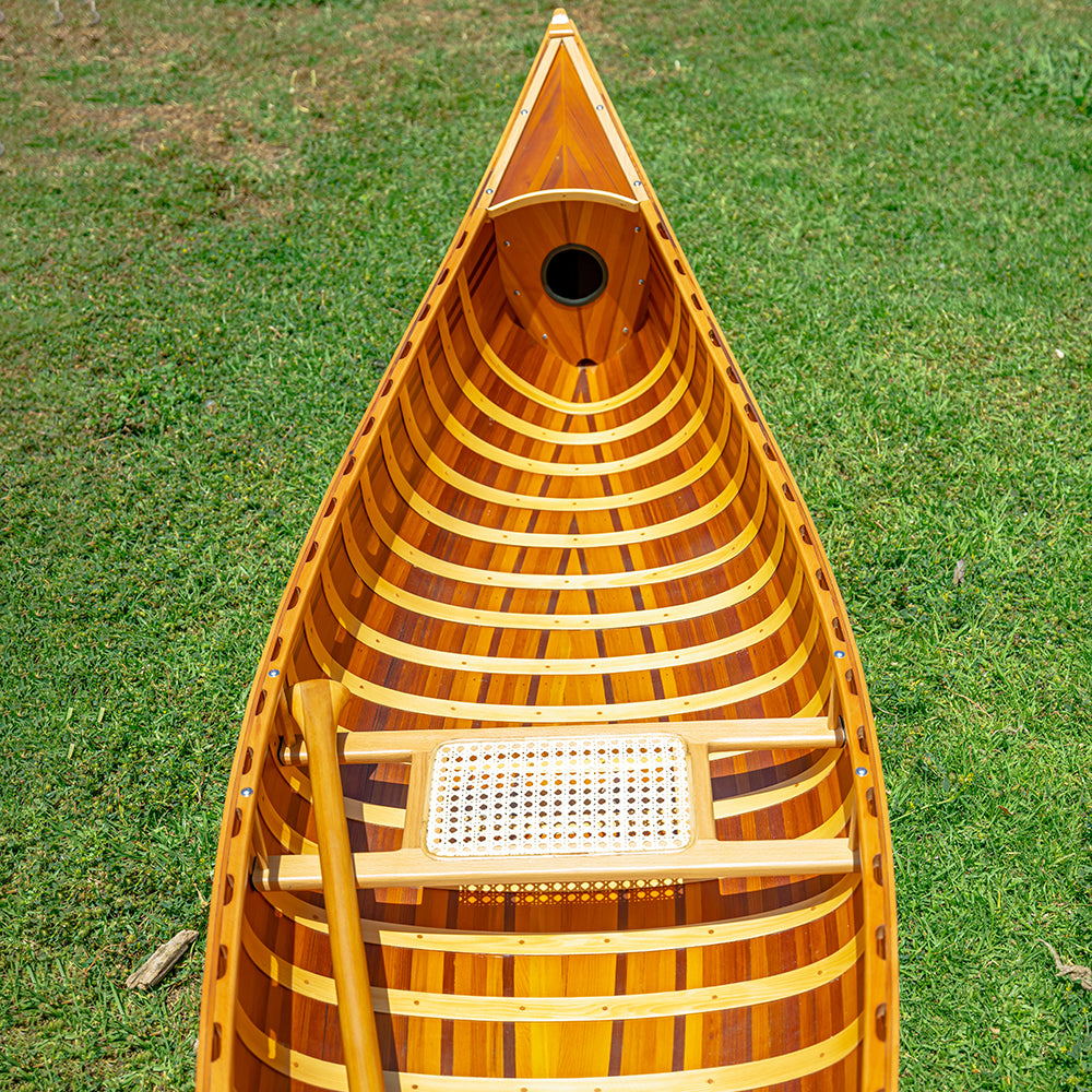 CANOE WITH RIBS CURVED BOW 10FEET | Wooden Kayak |  Boat | Canoe with Paddles for fishing and water sports For Wholesale