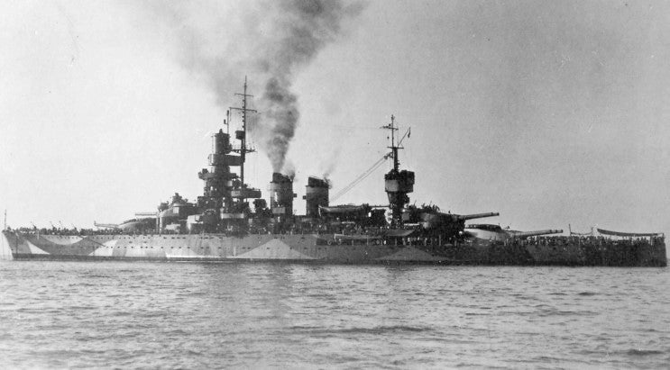 Italian Andrea Doria (1913) 30 Inches Battleship Model