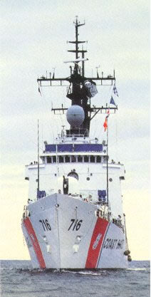 USCGC Dallas WHEC-716 L76cm Ship Model