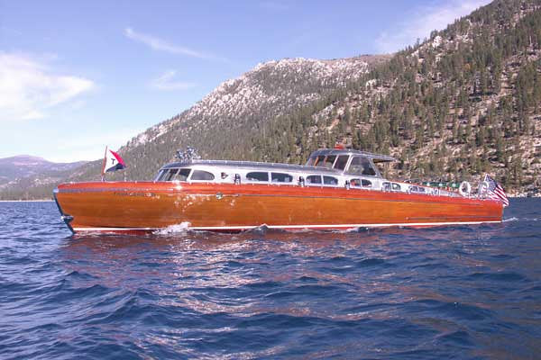 American Hacker Craft Thunderbird (Hacker-Craft Series) 30 Inches Ship Model