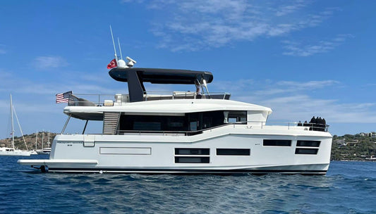 French Beneteau Grand Trawler 62 (Trawler Series) 36 Inches Ship Model