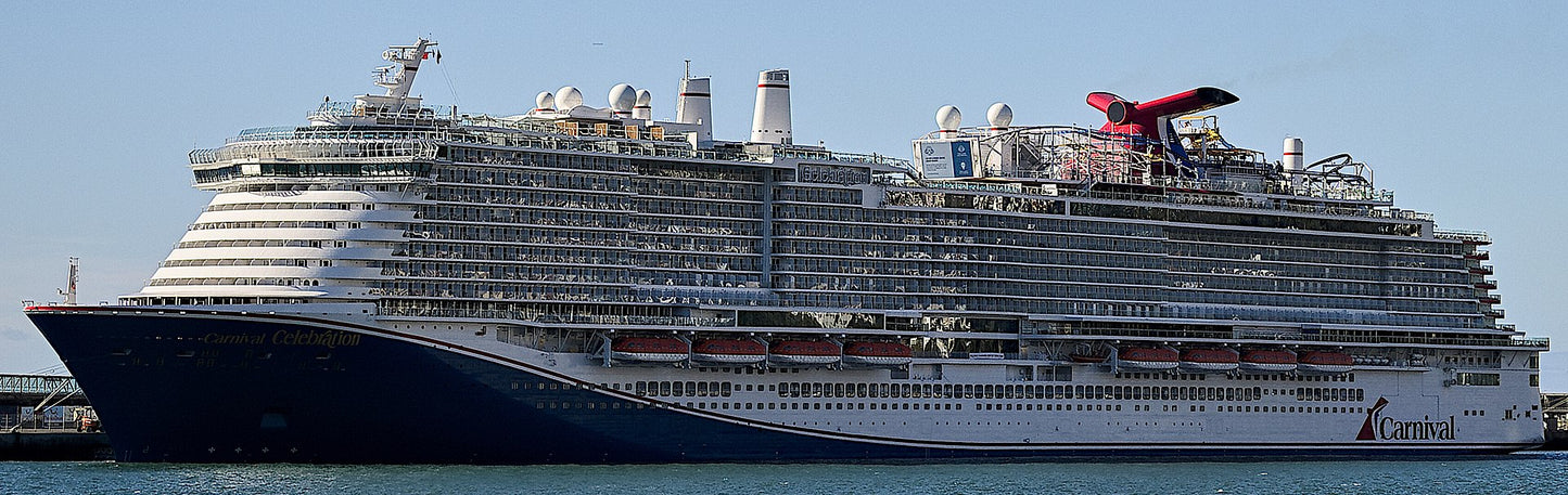 American Carnival Celebration (Excel-Class) Cruise Ship 30 Inches Model